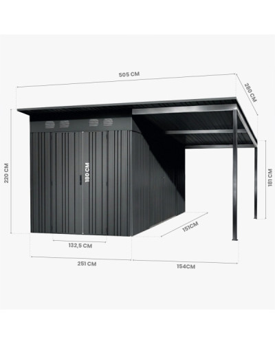Caseta  Pioneer y140 gallery 14,14 m2 Hoggar | Sumiteca