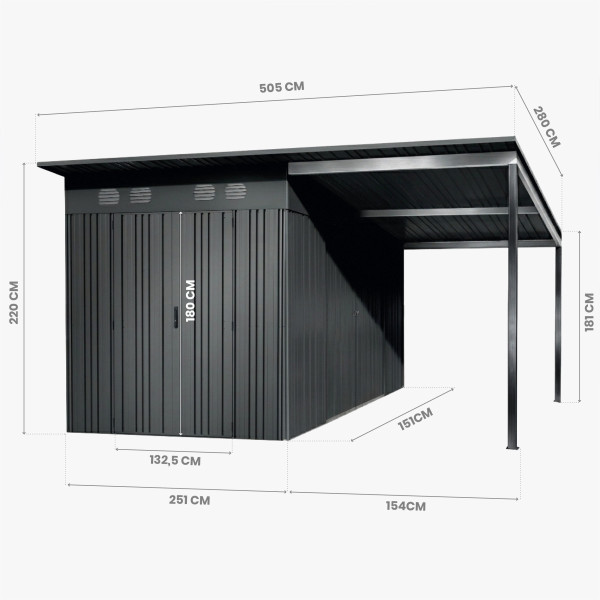 Caseta  Pioneer y140 gallery 14,14 m2 Hoggar | Sumiteca