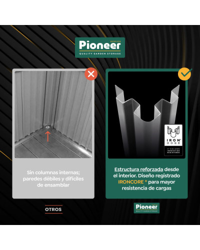 Caseta  Pioneer y140 gallery 14,14 m2 Hoggar | Sumiteca