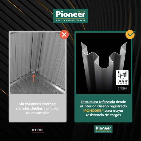Caseta  Pioneer y140 gallery 14,14 m2 Hoggar | Sumiteca