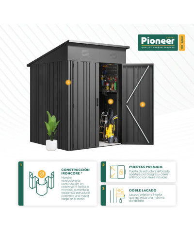 Caseta  Pioneer y30- 2,82 m2 Hoggar | Sumiteca