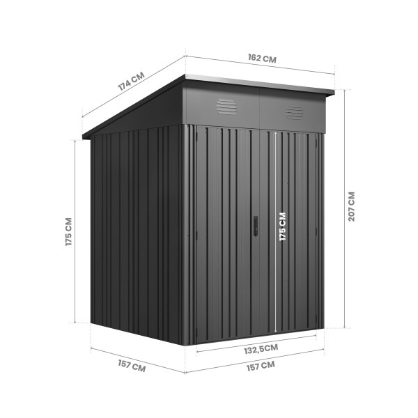 Caseta  Pioneer y30- 2,82 m2 Hoggar | Sumiteca