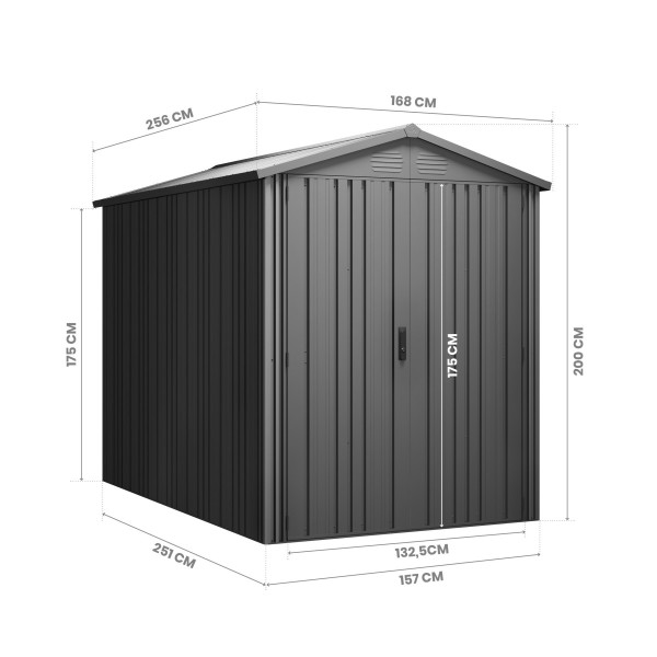 Caseta  Pioneer y50- 4,30 m2 Hoggar | Sumiteca