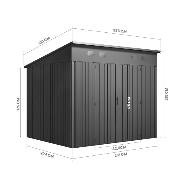 Caseta  Pioneer y70 - 5,66 m2 Hoggar | Sumiteca