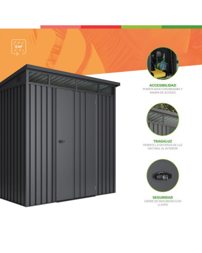 Caseta metal Allister 3 m2 Hoggar | Sumiteca