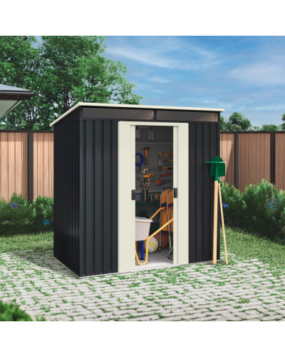 Caseta metal Hofn 2,3 m2 Hoggar | Sumiteca