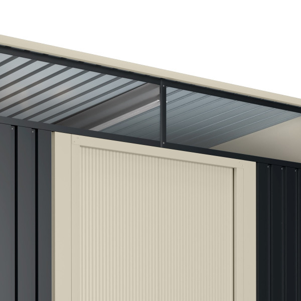Caseta metal Hofn 2,3 m2 Hoggar | Sumiteca
