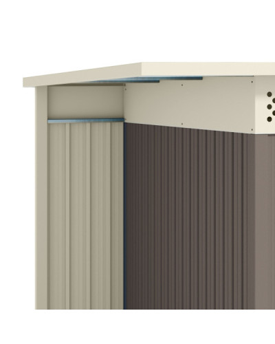 Caseta metal Husavik 5,30 m2 Hoggar | Sumiteca