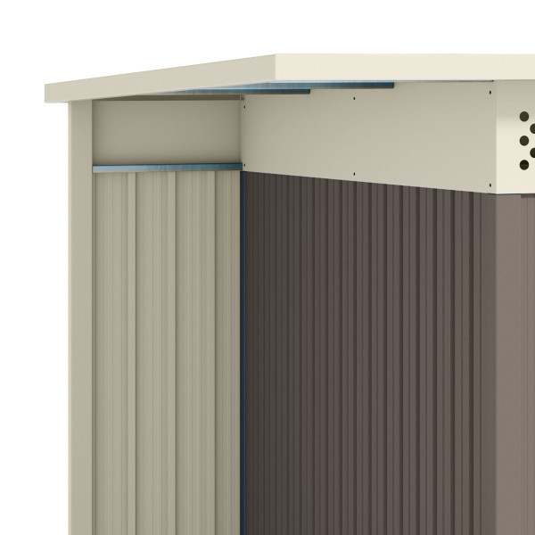 Caseta metal Husavik 5,30 m2 Hoggar | Sumiteca