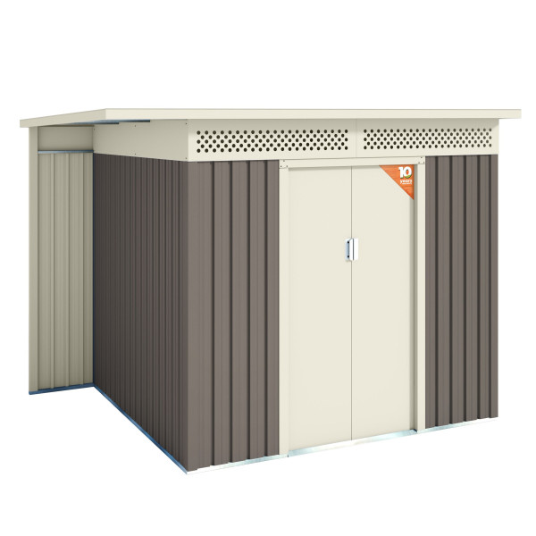 Caseta metal Husavik 5,30 m2 Hoggar | Sumiteca