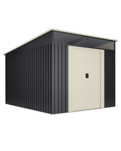 Caseta metal Karlstad 7,6 m2 Hoggar | Sumiteca