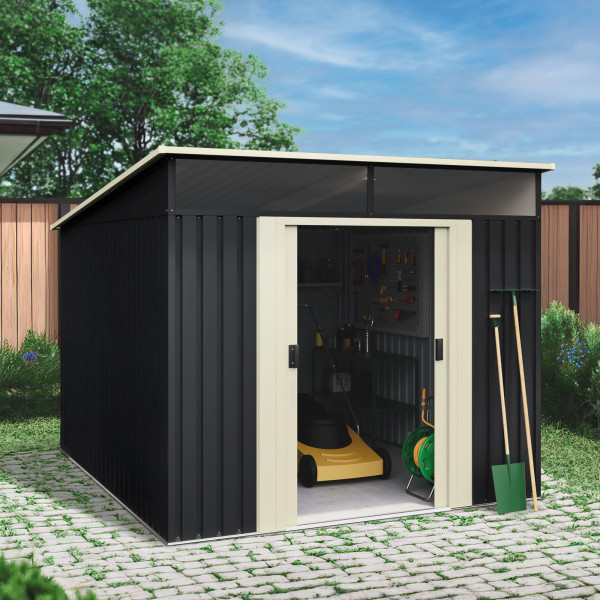 Caseta metal Karlstad 7,6 m2 Hoggar | Sumiteca