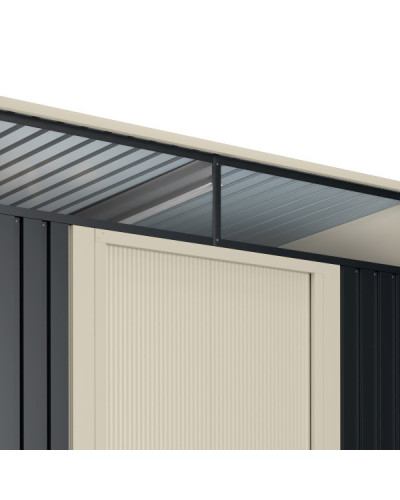 Caseta metal Karlstad 7,6 m2 Hoggar | Sumiteca