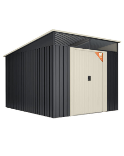 Caseta metal Karlstad 7,6 m2 Hoggar | Sumiteca