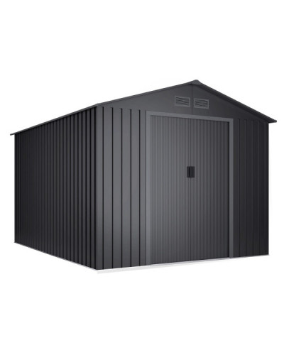Caseta metal Koppen dark 8.08 m2 Hoggar | Sumiteca