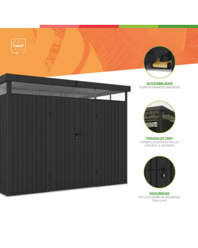 Caseta metal Lumen l7 7,66 m2 Hoggar | Sumiteca