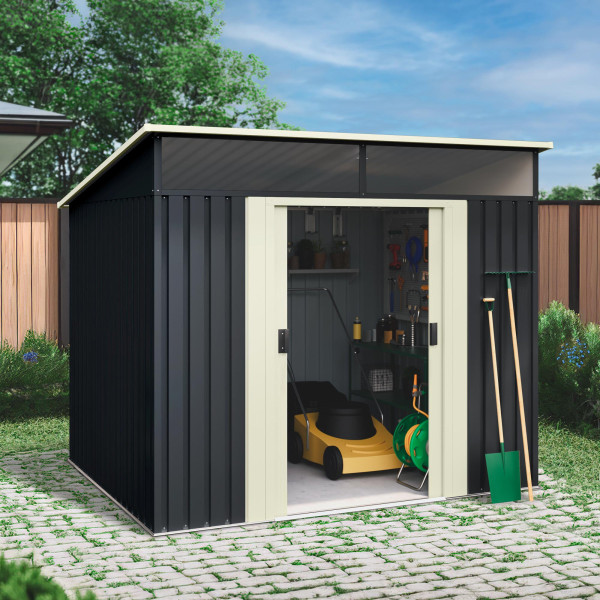 Caseta metal Malmo ii 5,6 m2 Hoggar | Sumiteca