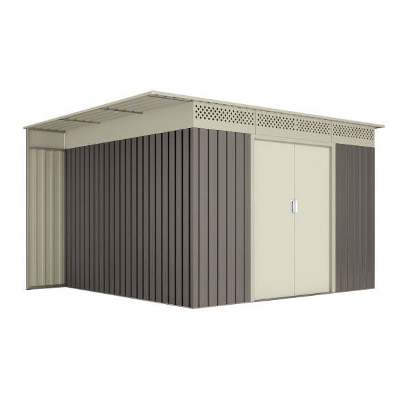 Caseta metal Orebro 8,96 m2 Hoggar | Sumiteca