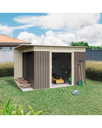 Caseta metal Orebro 8,96 m2 Hoggar | Sumiteca