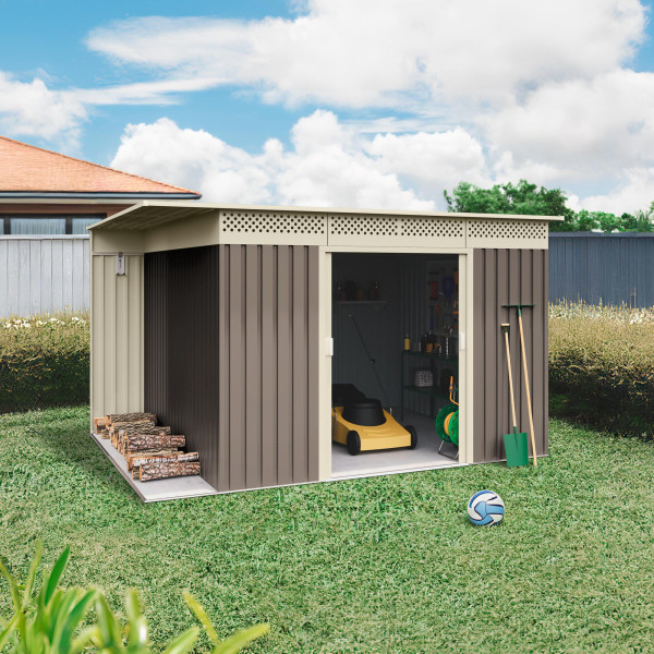 Caseta metal Orebro 8,96 m2 Hoggar | Sumiteca