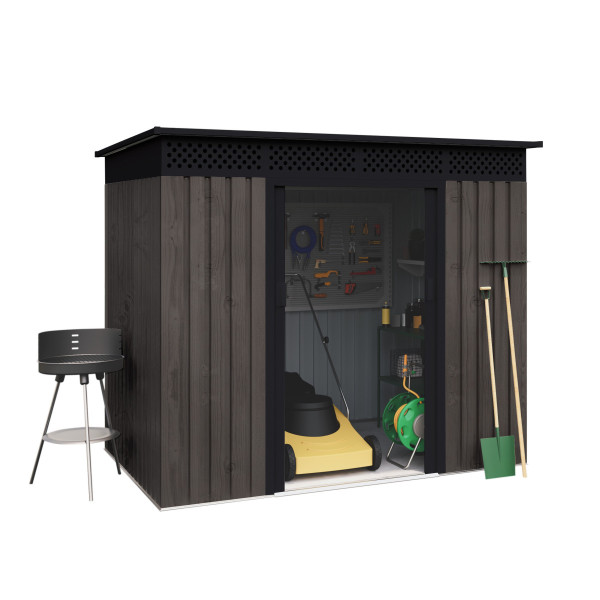 Caseta metal THW Aspen 3,02 m2 Hoggar | Sumiteca