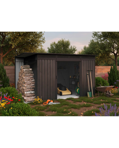 Caseta metal THW Yellowstone 8,96 m2 Hoggar | Sumiteca