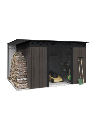 Caseta metal THW Yellowstone 8,96 m2 Hoggar | Sumiteca