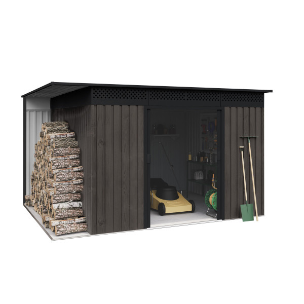 Caseta metal THW Yellowstone 8,96 m2 Hoggar | Sumiteca