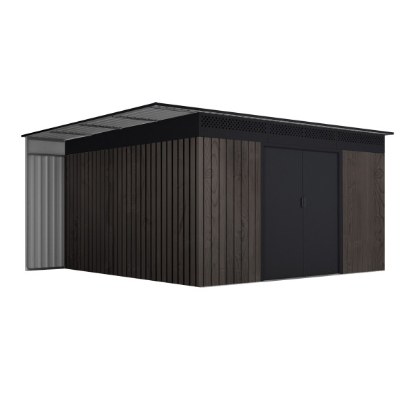 Caseta metal THW Yosemite 13,22 m2 Hoggar | Sumiteca