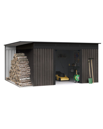 Caseta metal THW Yosemite 13,22 m2 Hoggar | Sumiteca