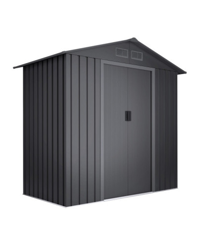 Caseta metal Visby dark 2.57 m2 Hoggar | Sumiteca