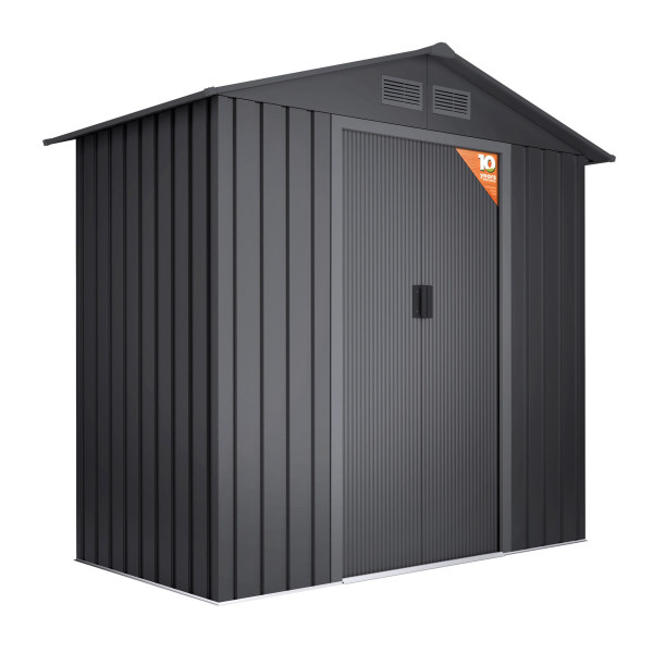 Caseta metal Visby dark 2.57 m2 Hoggar | Sumiteca