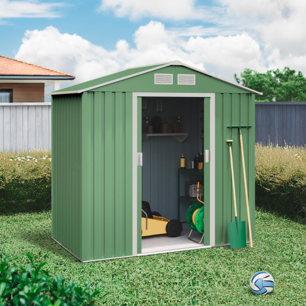 Caseta metal Visby mint 2.57 m2 Hoggar | Sumiteca
