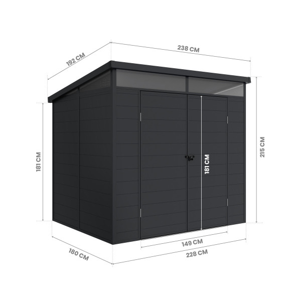 Caseta resina Nova 4,57 m2 one Hoggar | Sumiteca
