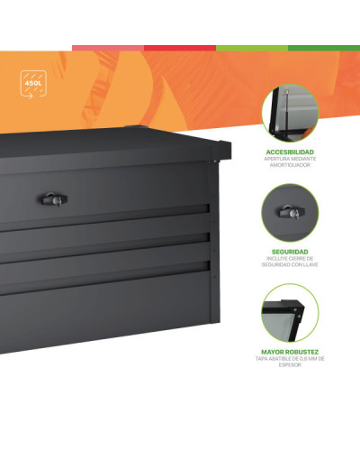 Arcon metalico Sveg 450 litros Hoggar | Sumiteca