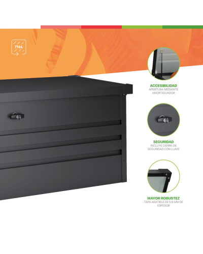 Arcon metalico Sveg 716 litros Hoggar | Sumiteca