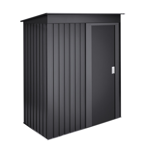 Armario metal Hede Dark 1,39 m2 antracita Hoggar | Sumiteca