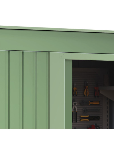 Armario metal Hede Mint 1,39 m2 verde Hoggar | Sumiteca