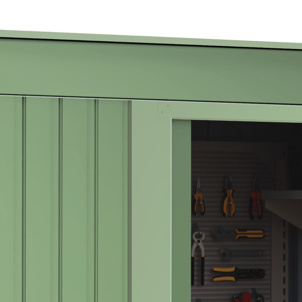 Armario metal Hede Mint 1,39 m2 verde Hoggar | Sumiteca