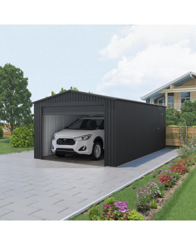Garaje metal Vastra 19,5 m2 Hoggar | Sumiteca