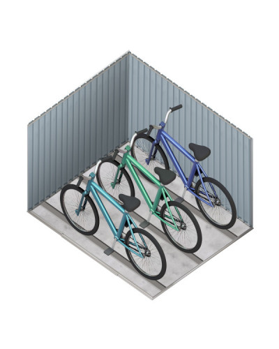 Armario bicicletas arth 3,2 m2 Hoggar | Sumiteca