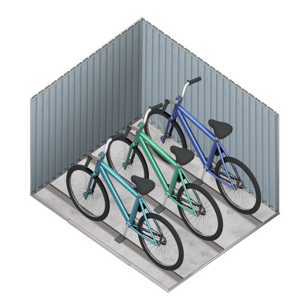 Armario bicicletas arth 3,2 m2 Hoggar | Sumiteca