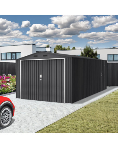 Garaje metal Tonsberg 18 m2 Hoggar | Sumiteca