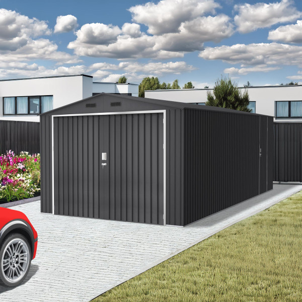 Garaje metal Tonsberg 18 m2 Hoggar | Sumiteca