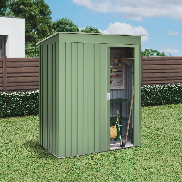 Armario metal Hede Mint 1,39 m2 verde Hoggar | Sumiteca