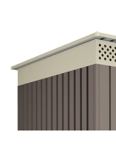 Caseta metal Nyköp 3,02 m2 Hoggar | Sumiteca