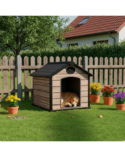 Caseta Perro resina The Oak Collection 1m2 Hoggar | Sumiteca