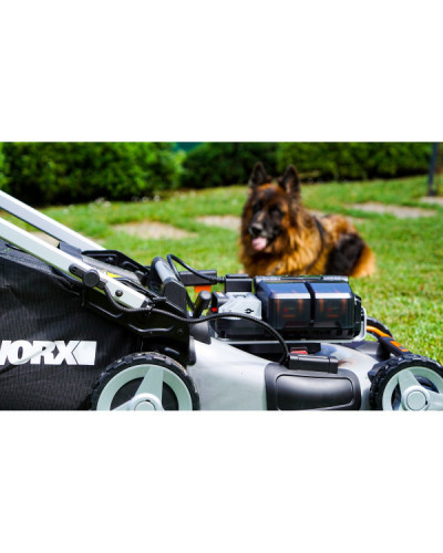 Worx Cortacésped autopropulsado 53 cm NITRO 80V | Sumiteca