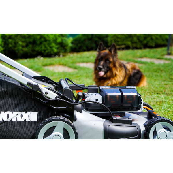 Worx Cortacésped autopropulsado 53 cm NITRO 80V | Sumiteca