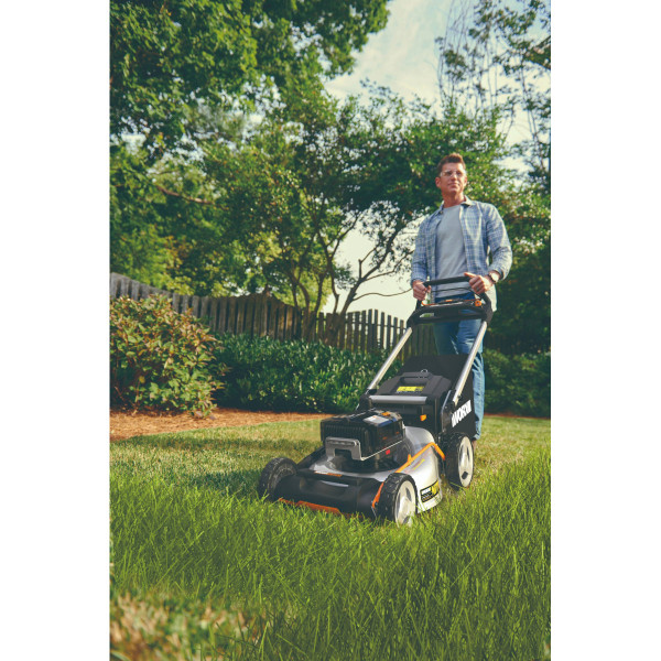 Worx Cortacésped autopropulsado 53 cm NITRO 80V | Sumiteca